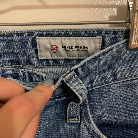 AG Adriano Goldschmied Blue Women's Jeans - Picture 3 of 10